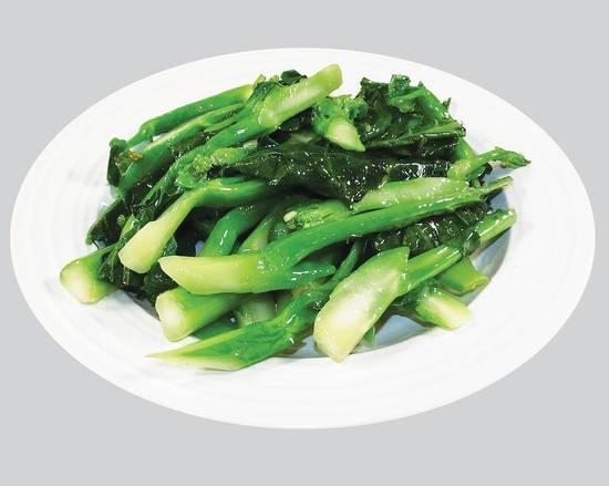 D77. Stir-Fried garlic vegetables 蒜蓉时菜